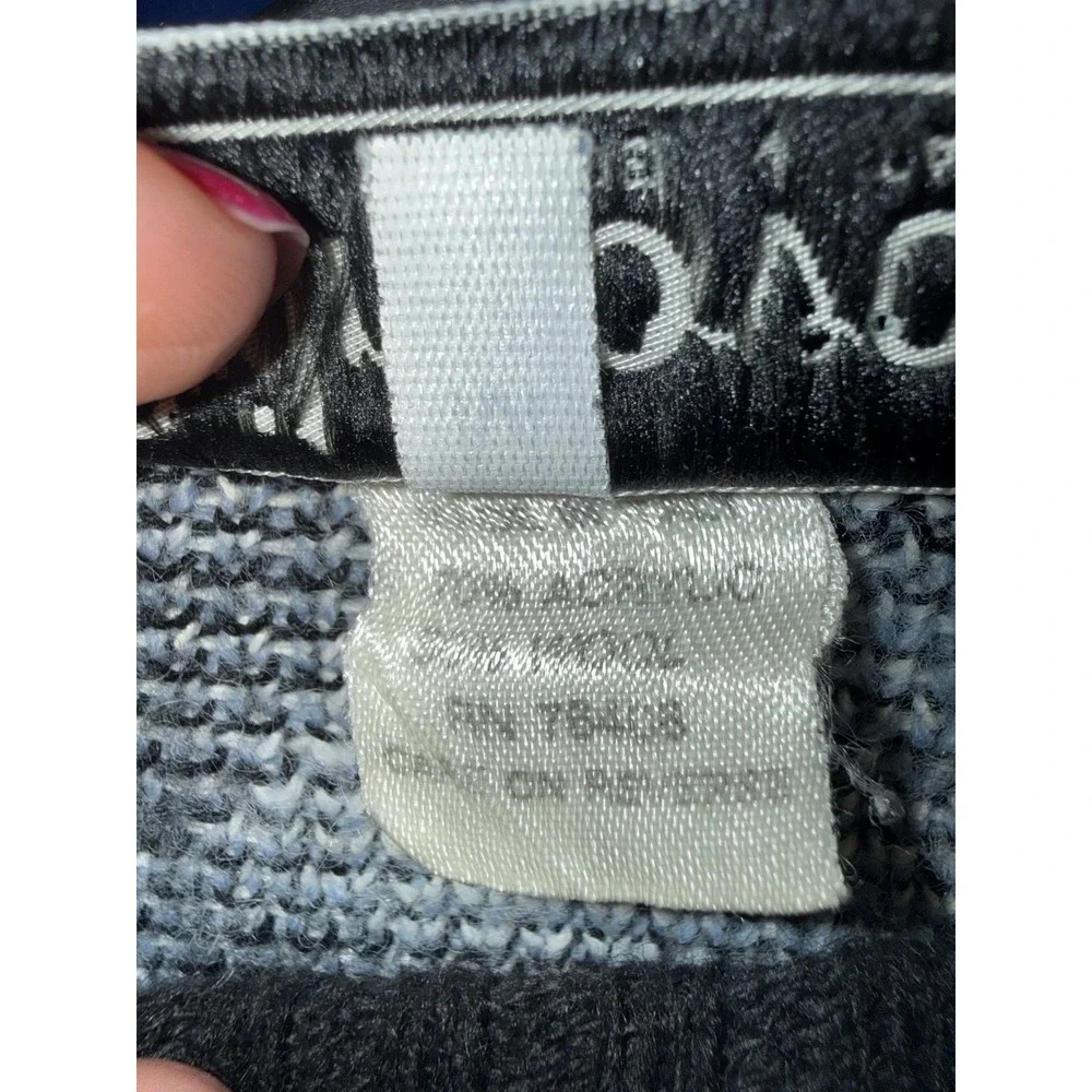 Stilnuovo‎ Knit Sweater M Multicolor Geometric Pullover 30% Wool Vintage 90s